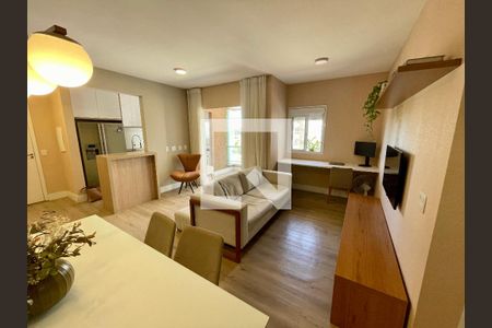 Sala de apartamento à venda com 2 quartos, 74m² em Jardim Tereza Cristina, Jundiaí