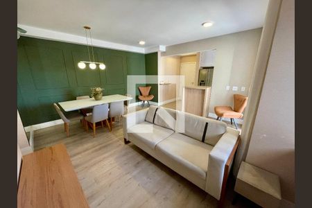 Sala de apartamento para alugar com 2 quartos, 74m² em Jardim Tereza Cristina, Jundiaí