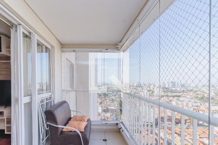 Varanda de apartamento para alugar com 3 quartos, 100m² em Jardim das Industrias, São José dos Campos