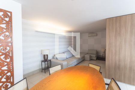 Sala de apartamento à venda com 1 quarto, 100m² em Sion, Belo Horizonte