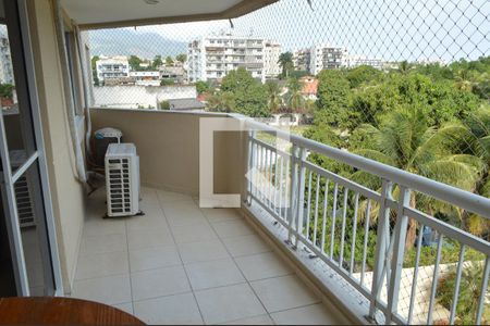 Varanda Gourmet de apartamento para alugar com 3 quartos, 76m² em Taquara, Rio de Janeiro