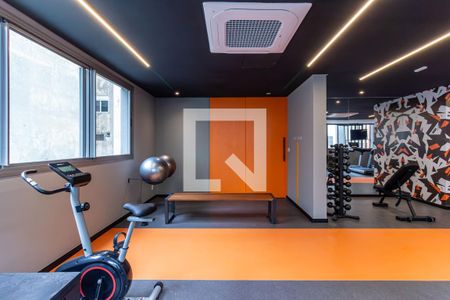 Studio à venda com 25m², 1 quarto e sem vagaAcademia