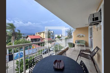 Varanda de apartamento para alugar com 2 quartos, 110m² em Recreio dos Bandeirantes, Rio de Janeiro