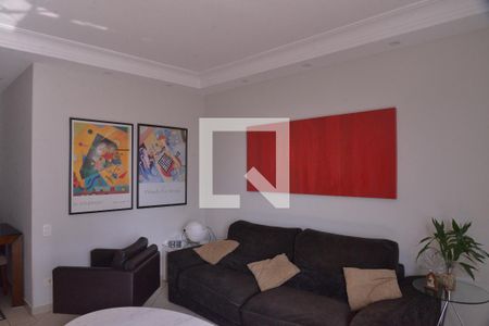 Sala  de apartamento à venda com 3 quartos, 105m² em Vila Bastos, Santo André