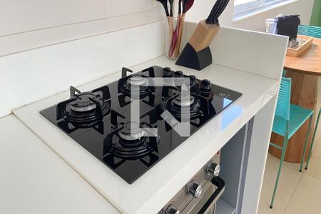 Sala/Cozinha de apartamento à venda com 1 quarto, 60m² em Leblon, Rio de Janeiro