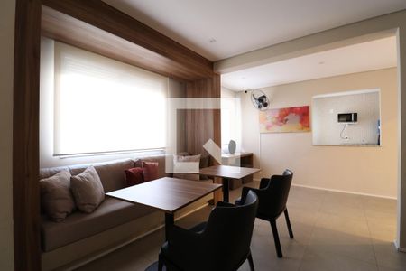 Apartamento para alugar com 44m², 2 quartos e sem vagaÁrea comum - Salão de festas