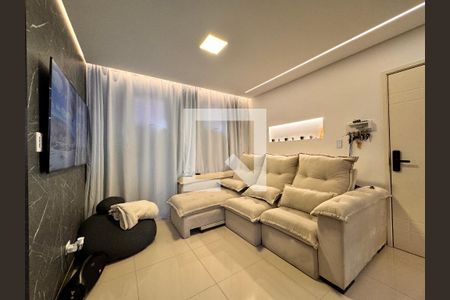 Sala de apartamento para alugar com 2 quartos, 64m² em Vila Metalúrgica, Santo André