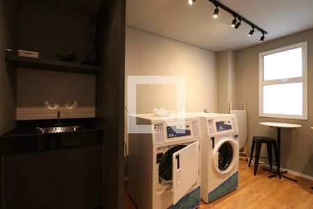 Apartamento para alugar com 25m², 1 quarto e sem vagaLavanderia