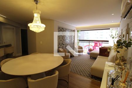Sala de apartamento para alugar com 3 quartos, 150m² em Indianópolis, São Paulo