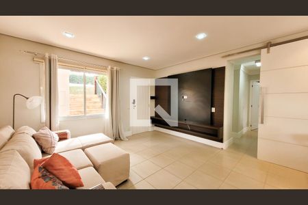 Sala de casa de condomínio para alugar com 3 quartos, 202m² em Loteamento Residencial Vila Bella, Campinas