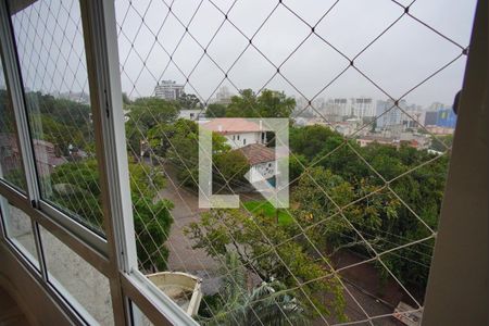 Sala Vista de apartamento à venda com 3 quartos, 104m² em São João, Porto Alegre