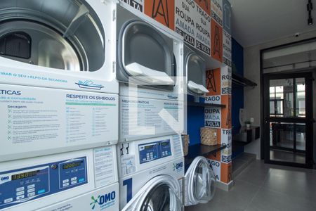 Studio para alugar com 23m², 1 quarto e sem vaga Studio para alugar com 23m², 1 quarto e sem vagaLavanderia