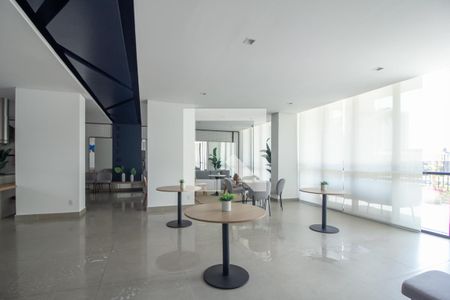 Studio para alugar com 23m², 1 quarto e sem vaga Studio para alugar com 23m², 1 quarto e sem vagaÁrea comum - Salão de festas