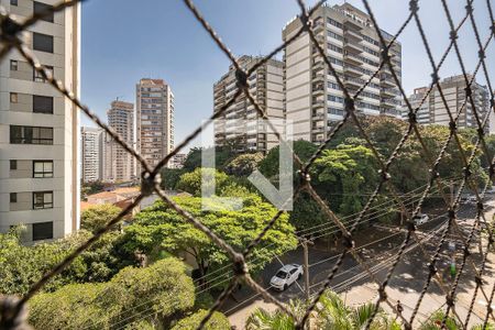 Sala - Vista de apartamento para alugar com 3 quartos, 110m² em Sumaré, São Paulo