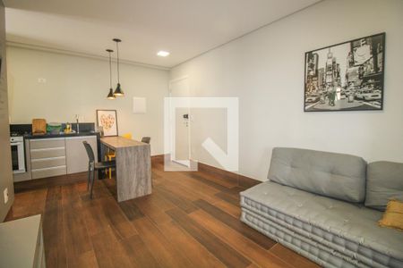 Sala de kitnet/studio para alugar com 1 quarto, 45m² em Vila Itapura, Campinas