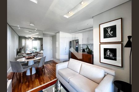 Sala de apartamento para alugar com 1 quarto, 39m² em Santo Amaro, São Paulo