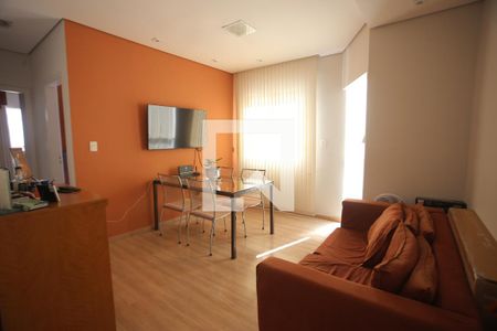sala de casa de condomínio à venda com 2 quartos, 69m² em Buritis, Belo Horizonte