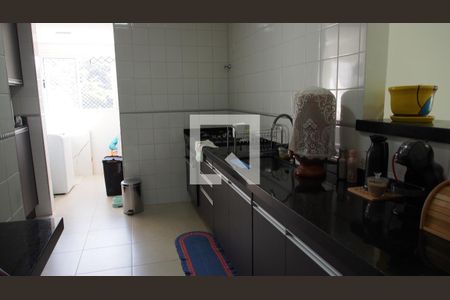 Cozinha e Área de Serviço de apartamento à venda com 2 quartos, 77m² em Vila Maringa, Jundiaí