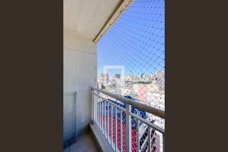 Varanda da Sala de apartamento para alugar com 1 quarto, 33m² em Brás, São Paulo