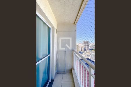 Varanda da Sala de apartamento para alugar com 1 quarto, 33m² em Brás, São Paulo