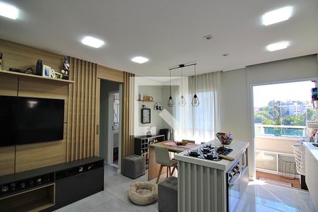 Sala/Cozinha de apartamento para alugar com 2 quartos, 50m² em Vila Santa Angelina, São Bernardo do Campo