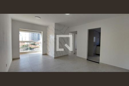 Sala de apartamento para alugar com 2 quartos, 50m² em Vila Scarpelli, Santo André