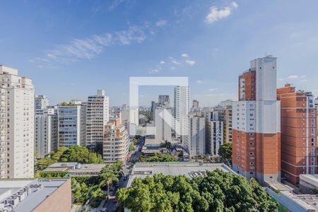 Vista da Varanda da Sala de apartamento à venda com 2 quartos, 107m² em Cerqueira César, São Paulo