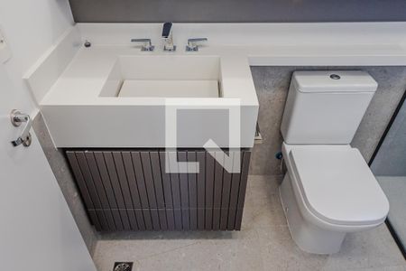 Apartamento à venda com 107m², 2 quartos e 3 vagasBanheiro da Suíte 1