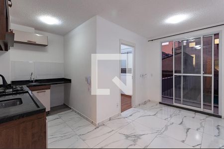 Sala/Cozinha de apartamento à venda com 2 quartos, 36m² em Lapa, São Paulo
