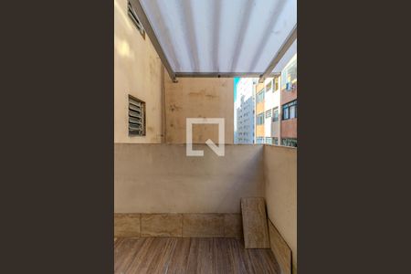 Varanda de kitnet/studio para alugar com 1 quarto, 29m² em Santa Cecilia, São Paulo