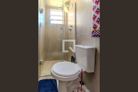 Banheiro de kitnet/studio para alugar com 1 quarto, 29m² em Santa Cecilia, São Paulo