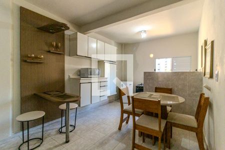 Cozinha de kitnet/studio para alugar com 1 quarto, 29m² em Santa Cecilia, São Paulo