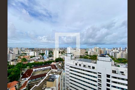 Vista da Sala de apartamento para alugar com 3 quartos, 130m² em Campo Grande, Salvador