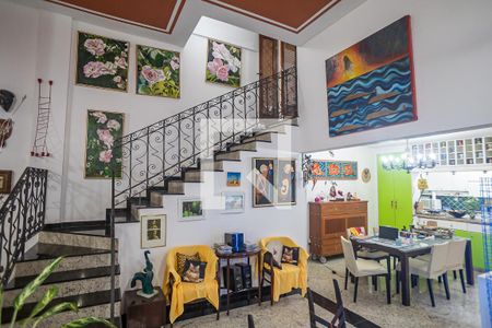 Sala de casa para alugar com 3 quartos, 140m² em Botafogo, Rio de Janeiro