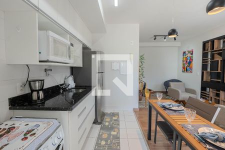 Sala/Cozinha de kitnet/studio para alugar com 1 quarto, 49m² em Centro, São Paulo