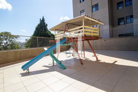 Área comum - Playground de apartamento para alugar com 2 quartos, 60m² em Novo Mundo, Curitiba