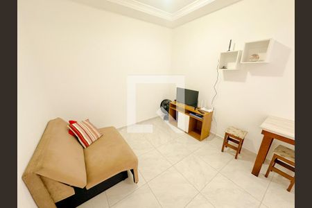 Sala de TV de apartamento para alugar com 1 quarto, 40m² em Ingleses do Rio Vermelho, Florianópolis