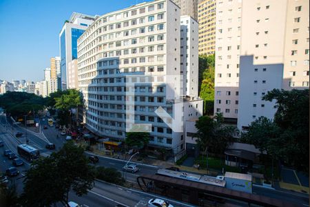 Vista da Sala de apartamento à venda com 2 quartos, 67m² em Bela Vista, São Paulo