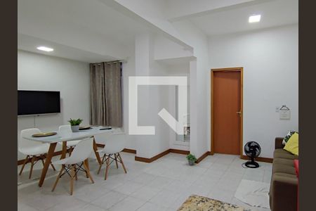 Sala/Sala de jantar de apartamento para alugar com 1 quarto, 45m² em Copacabana, Rio de Janeiro