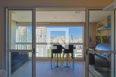 Varanda da Sala de apartamento para alugar com 2 quartos, 105m² em Vila da Serra, Nova Lima