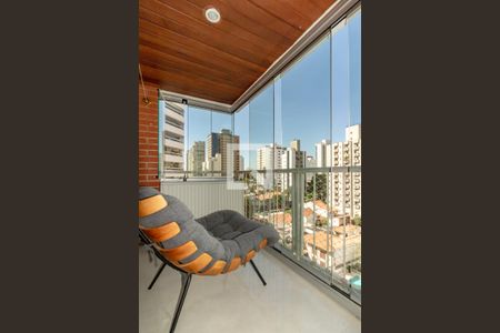 Sacada de apartamento para alugar com 1 quarto, 50m² em Indianópolis, São Paulo