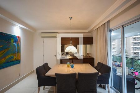 Sala de Jantar de apartamento à venda com 3 quartos, 131m² em Vila Andrade, São Paulo