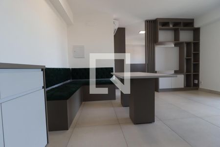 Sala de apartamento para alugar com 1 quarto, 49m² em Jardim Sumaré, Ribeirão Preto