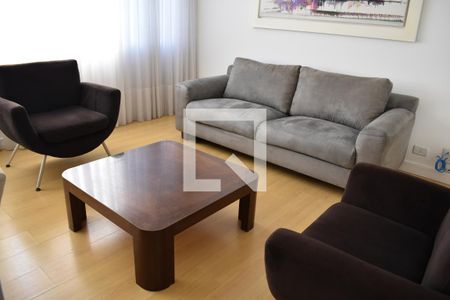 Sala/sala de jantar de apartamento para alugar com 4 quartos, 140m² em Bigorrilho, Curitiba