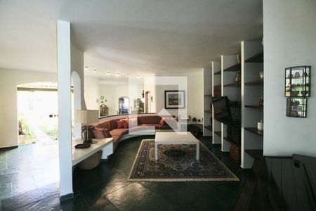 Sala de casa de condomínio para alugar com 4 quartos, 750m² em Jardim Acapulco, Guarujá