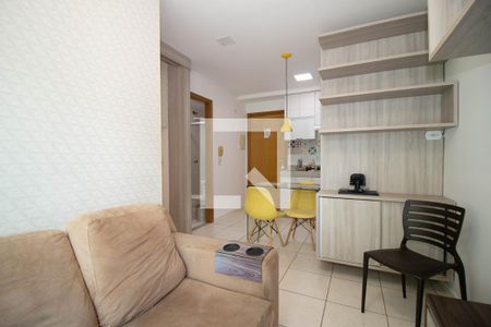 Sala de apartamento para alugar com 1 quarto, 34m² em Norte (águas Claras), Brasília