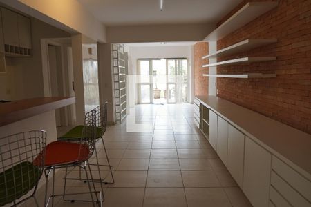 Sala de apartamento à venda com 1 quarto, 100m² em Pinheiros, São Paulo