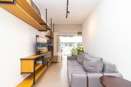 Sala de apartamento à venda com 1 quarto, 60m² em Bela Vista, São Paulo