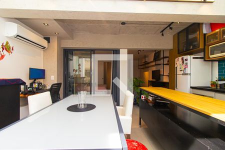 Apartamento à venda com 60m², 1 quarto e 1 vagaVaranda