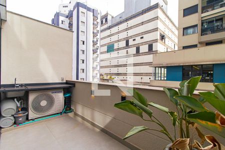 Apartamento à venda com 60m², 1 quarto e 1 vagaVaranda